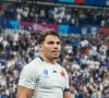 Certains reprochent au sélectionneur Fabien Galthié ses choix
Antoine Dupont (XV de France) - Match d'ouverture de la coupe du monde de Rugby : La France l'emporte 27 à 13 fve à la Nouvelle Zélande (All Blacks) au Stade de France à Saint-Denis le 8 septembre 2023. © Baptiste Autissier / Panoramic / Bestimage 