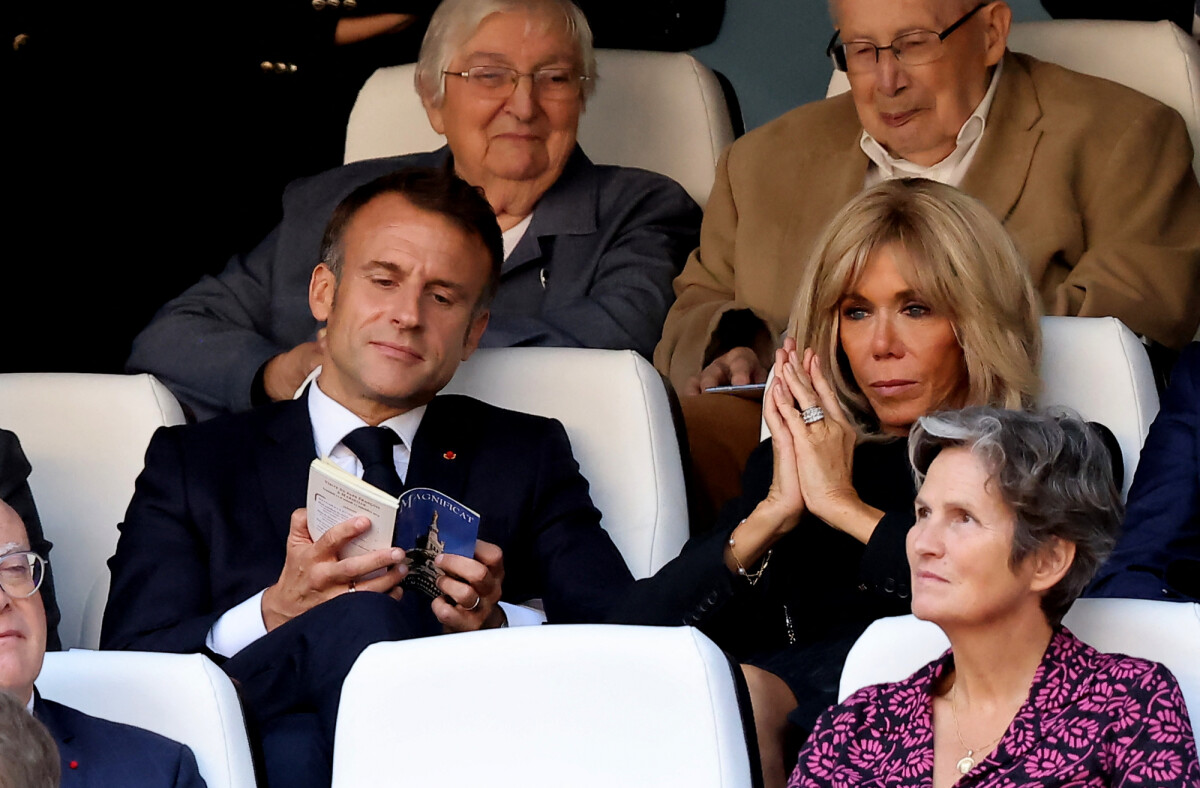 Photo : Emmanuel Macron Et Sa Femme Brigitte - Le Président De La ...