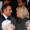 Emmanuel et Brigitte Macron : Regards amoureux pendant la messe historique du pape François au Vélodrome