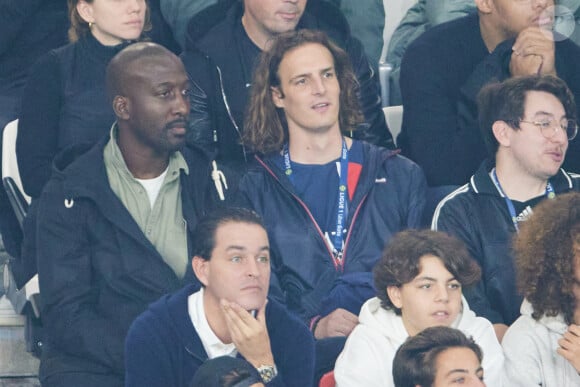 Paul de Saint-Sernin - Tribunes lors du match de football Ligue 1 Uber Eats opposant le PSG à l'OM (4-0) au Parc des Princes. Paris, le 24 septembre 2023. © Cyril Moreau/Bestimage