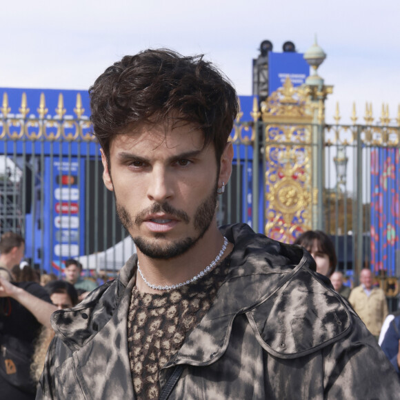 Baptiste Giabiconi - Arrivées des people au défilé Dior dans les jardins des Tuileries lors de la Paris Fashion Week, saison printemps-été 2024 le 26 septembre 2023. 