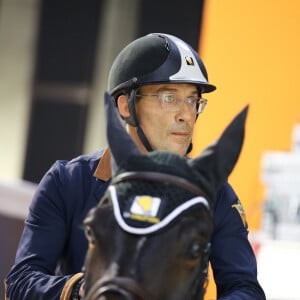 Exclusif - Julien Courbet lors du Jumping International de Bordeaux 2016 à Bordeaux, le 5 février 2016. © Quentin Salinier - Thibaud Moritz/Bestimage 