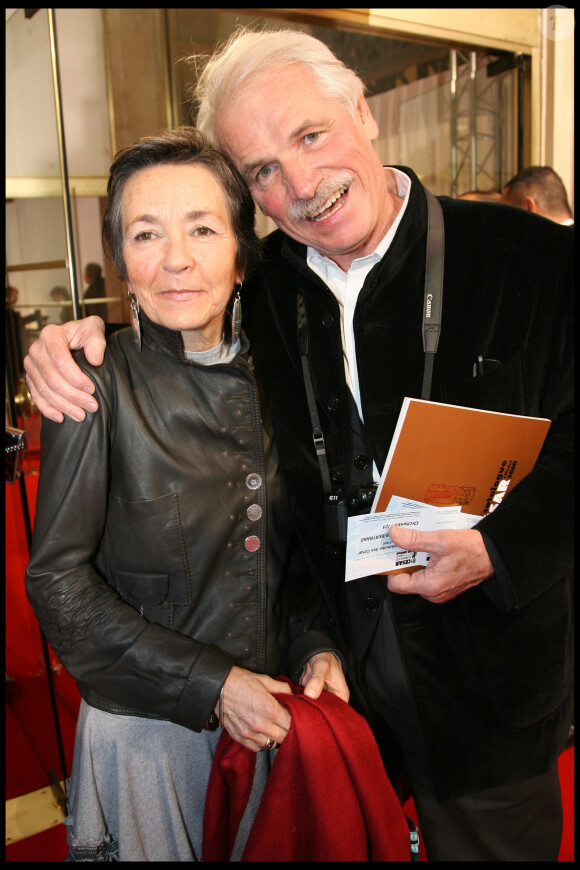 Yann Arthus-Bertrand et sa femme - 35ème cérémonie des César au théâtre du Châtelet  