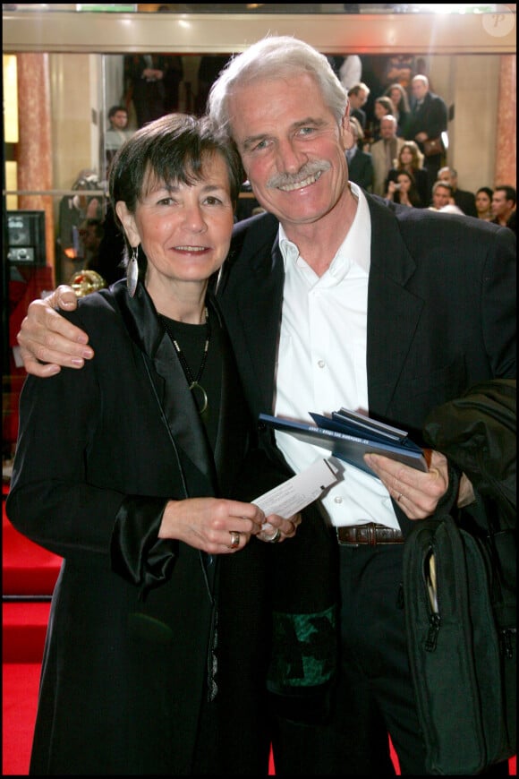 Yann Arthus-Bertrand et sa femme - César 2007