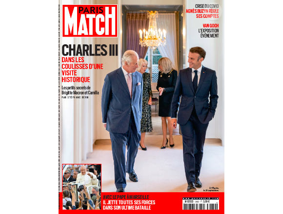 Couverture de "Paris Match" du mardi 26 septembre 2023