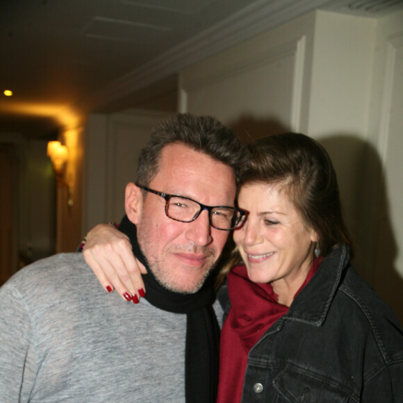 Benjamin Castaldi et sa femme Aurore - L'association Citestars fait son cabaret et fête ses 20 ans lors de l'élection de Miss Beauté nationale à l'hôtel InterContinental à Paris le 18 novembre 2018. © JLPPA /Bestimage