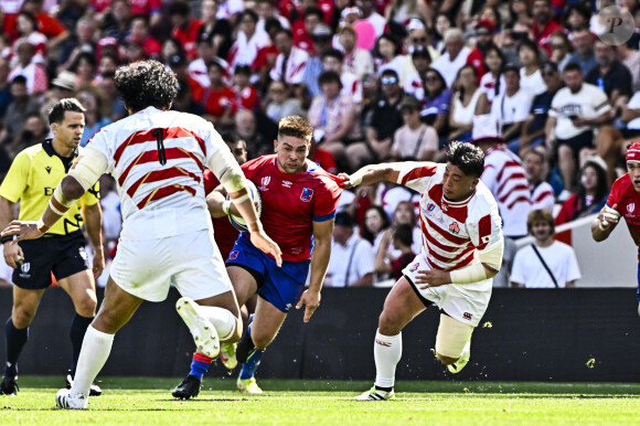 Diego Escobar (chi) - Coupe du Monde de Rugby France 2023 - Match de la poule A "Japon - Chili (42-12)" à Toulouse, le 10 septembre 2023.