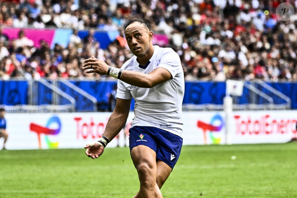 Christian Leali Ifano (sa) lors du match de la Coupe du Monde de rugby 2023 opposant Samoa au Chili au stade Matmut Atlantique de Bordeaux, France, le 16 septembre 2023. Victoire - Samoa 43 - Chili 10. © Thierry Breton/Panoramict/Bestimage