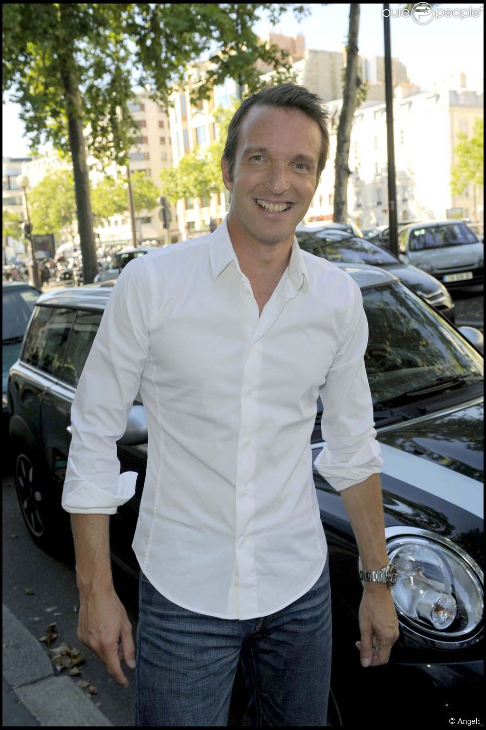 Stéphane Rotenberg, animateur de Pékin Express ! Purepeople