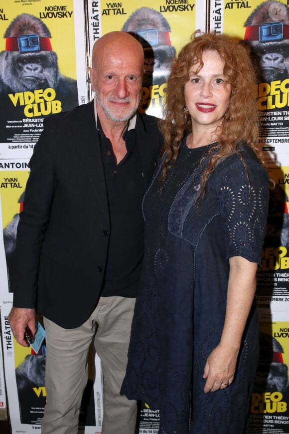 Florence Darel et guest - Générale de la Pièce " Vidéo Club " au Théâtre Antoine à Paris. Le 27 Septembre 2023. © Bertrand Rindoff / Bestimage 