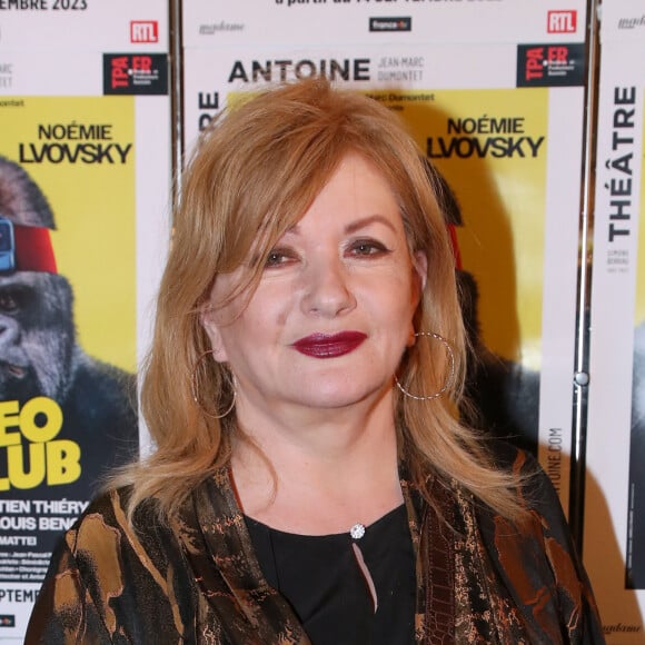 Catherine Jacob - Générale de la Pièce " Vidéo Club " au Théâtre Antoine à Paris. Le 27 Septembre 2023. © Bertrand Rindoff / Bestimage 