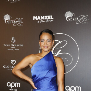 Christina Milian au photocall de la 11ème édition de la soirée Global Gift Gala à l'hôtel Four Seasons George V à Paris le 30 septembre 2023. © Marc Ausset-Lacroix / Bestimage 