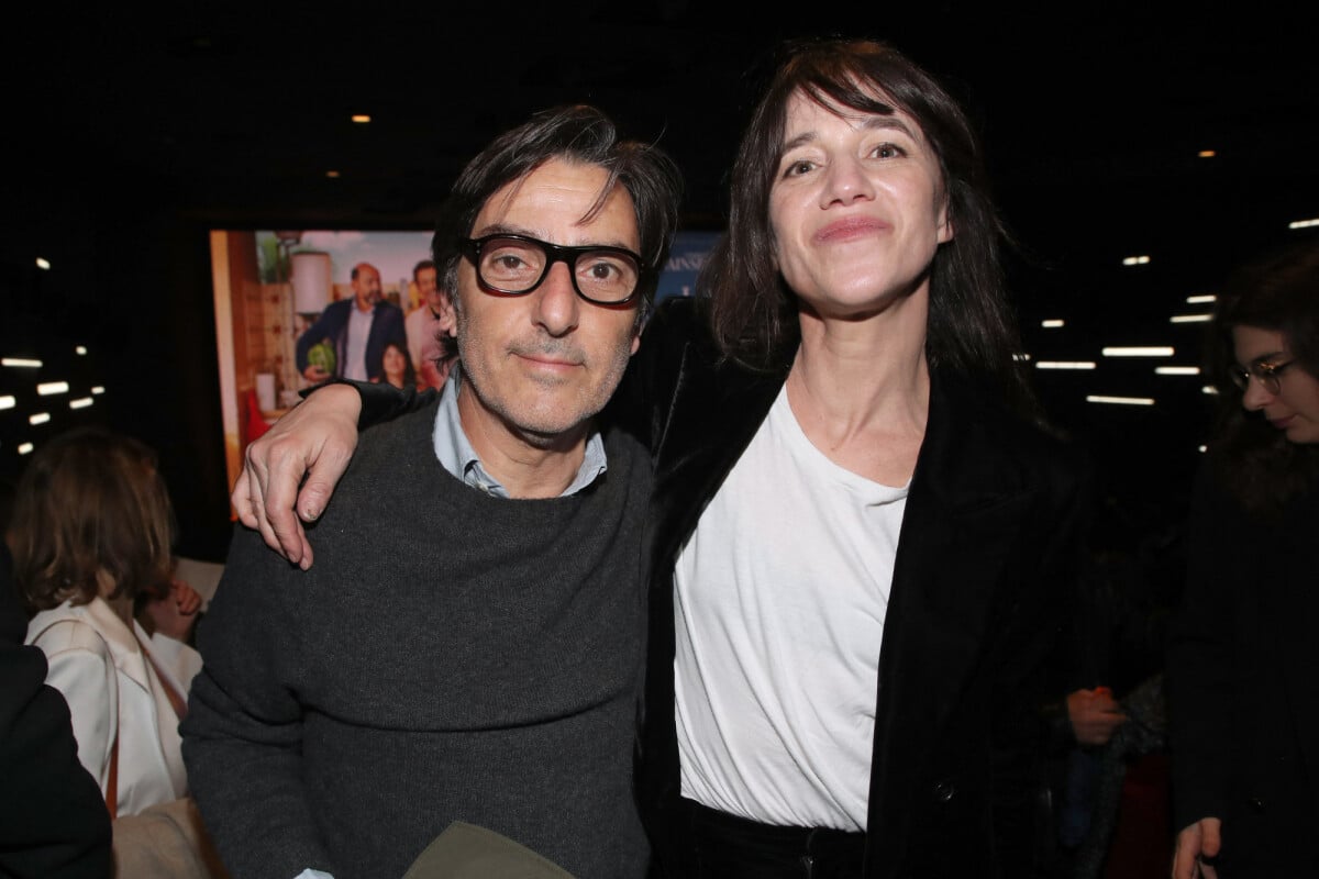 Photo Exclusif Yvan Attal Et Sa Compagne Charlotte Gainsbourg Avant Premi Re Du Film La