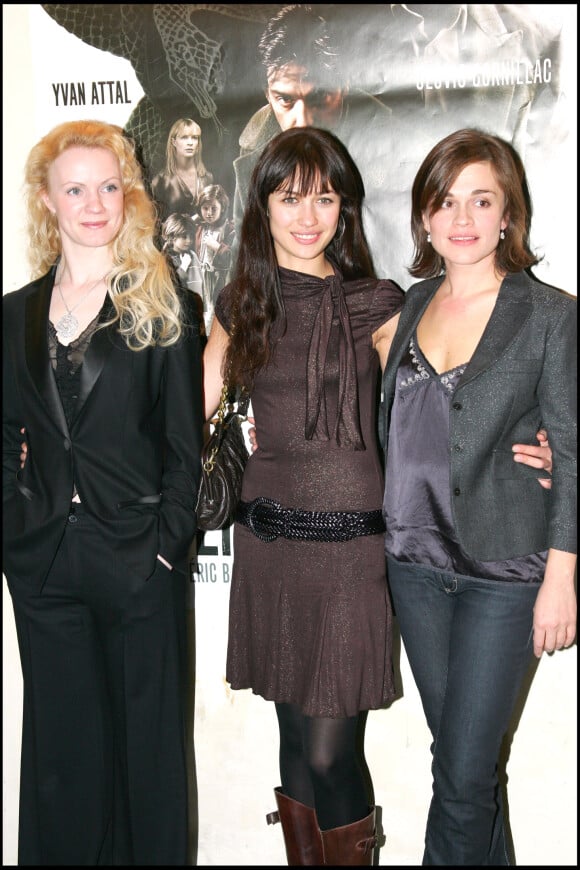Minna Haapkyla, Olga Kurylenko et Veronika Varga - Première du film "Le Serpent" au cinéma Max Linder à Paris.
