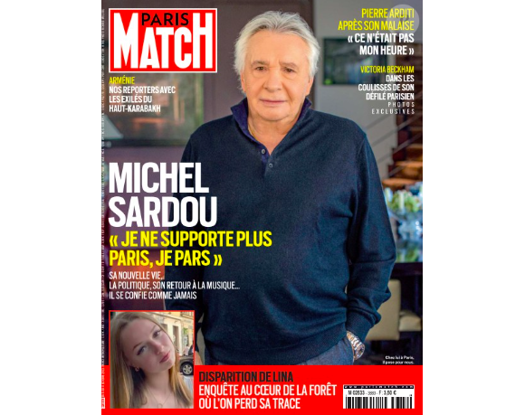 Couverture de "Paris Match" du jeudi 5 octobre 2023