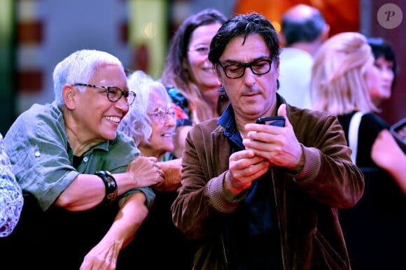 Yvan Attal durant la soirée d'ouverture de la 5e édition du festival Cinéroman au cinéma Pathé Gare du Sud à Nice, le 2 octobre 2023.