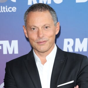 En effet, Marc-Olivier Fogiel s'est empressé d'envoyer un mail en interne
Marc-Olivier Fogiel lors de la conférence de presse de rentrée BFM TV. - RMC du groupe Altice France à Paris, France, le 31 août 2023. © Coadic Guirec/Bestimage