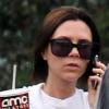 Victoria Beckham et ses trois fils à L.A., le 5 mars 2010