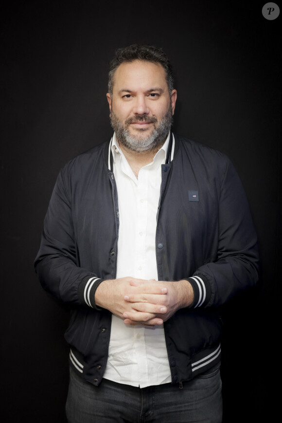 Bonne ambiance en perspective !
Exclusif - Bruce Toussaint - Backstage de l'enregistrement de l'émission de S.Nadjar sur Radio J à Paris. Le 25 avril 2023 © Jack Tribeca / Bestimage 