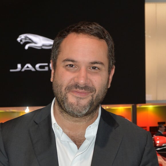 Exclusif - Bruce Toussaint - Soirée Jaguar et Land Rover à l'occasion de l'ouverture du Mondial de l'Automobile au Parc des Expositions de la porte de Versailles à Paris, le 2 octobre 2014. 