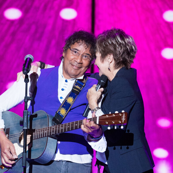 Véronique Jannot a connu l'amour avec Laurent Voulzy
Laurent Voulzy et Véronique Jannot - Enregistrement de l'émission "La boîte à Secrets 5" à Paris. © Tiziano Da Silva / Bestimage 