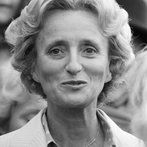 Bernadette Chirac aux vendanges des vignes du clos Montmartre à Paris, France, le 4 octobre 1982. © Jean-Claude Woestelandt/Bestimage