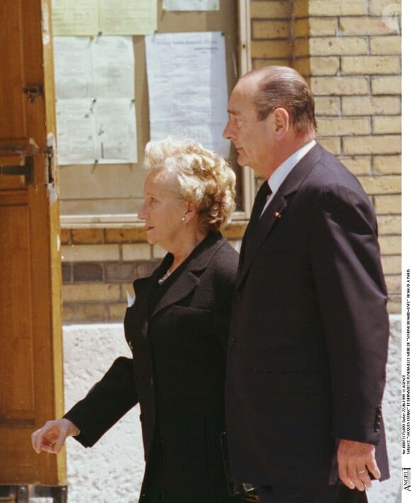 Jacques Chirac et Bernadette Chirac - Funérailles.