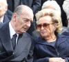 Réputé homme à femme, Jacques Chirac l'avait en effet trompé de nombreuses fois.
Jacques et Bernadette Chirac - Obseques de Antoine Veil au cimetiere du Montparnasse a Paris. Le 15 avril 2013  