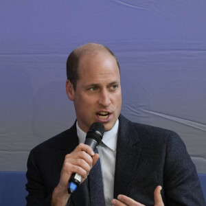 Le prince William - Visite à Factory Works à Birmingham pour marquer la Journée mondiale de la santé mentale, le 10 octobre 2023.