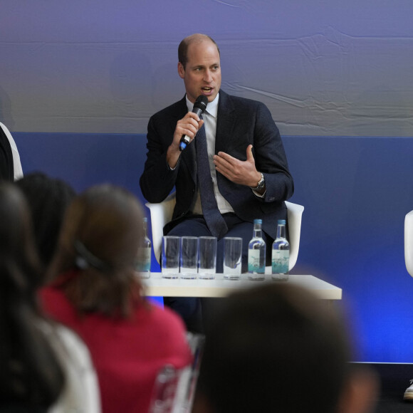 Le prince William - Visite à Factory Works à Birmingham pour marquer la Journée mondiale de la santé mentale, le 10 octobre 2023.