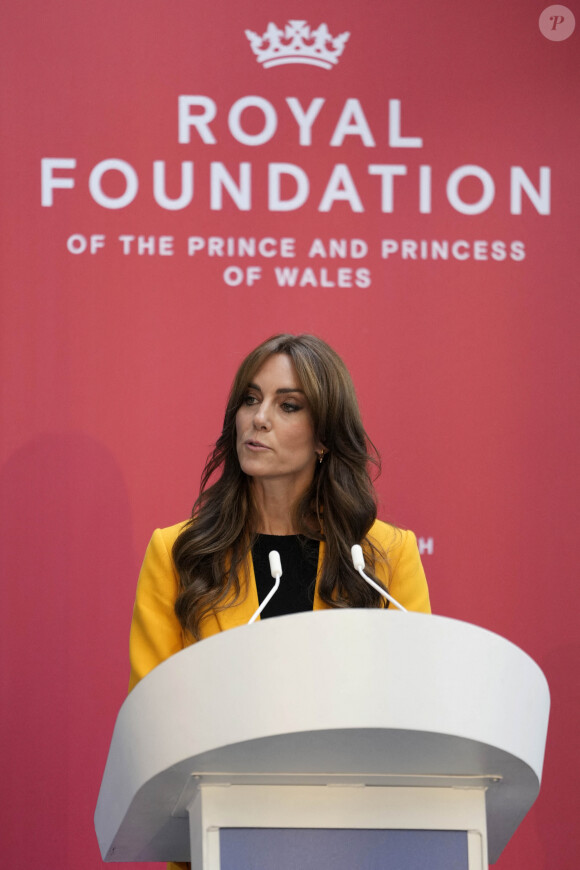 Kate Middleton - Visite à Factory Works à Birmingham pour marquer la Journée mondiale de la santé mentale, le 10 octobre 2023.