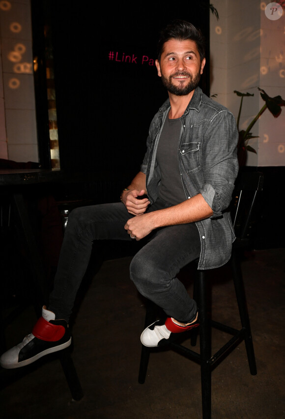 Exclusif - Christophe Beaugrand - Link Party pour le lancement de l'instax Square Link by Fujifilm au Chéper à Paris le 24 novembre 2022. © Veeren/Bestimage 