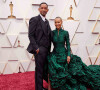 Avant d'ajouter : "Nous essayons encore de démêler tout ça."
Will Smith et Jada Pinkett Smith - 94e édition de la cérémonie des Oscars au théâtre Dolby, à Los Angeles, le 27 mars 2022.