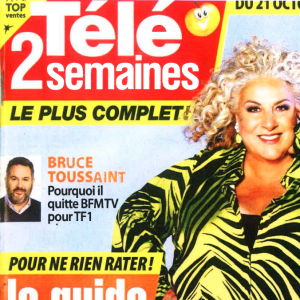 Couverture du magazine Télé 2 semaines paru le lundi 16 octobre 2023.