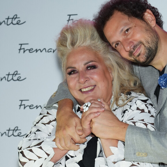 Marianne James et Eric Antoine durant la soirée Fremantle pour la 38ème édition du Mipcom à Cannes, le 17 octobre 2022.