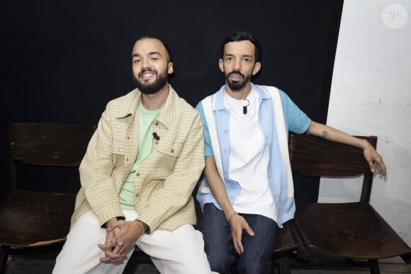 Exclusif - Big Flo et Oli - Backstage - Enregistrement de la dernière émission TPMP (Touche Pas à Mon Poste), présentée par C.Hanouna et diffusée en direct sur C8 le 23 juin 2022 © Jack Tribeca / Bestimage 