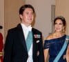 Le prince Christian de Danemark a fêté ses 18 ans en grande pompe.
Mary de Danemark, Christian de Danemark - Banquet royal organisé pour les 18 ans du prince héritier Christian de Danemark, Copenhague.