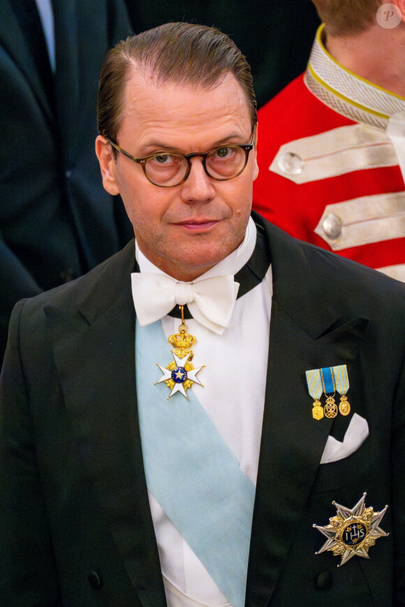 Daniel de Suède - Banquet royal organisé pour les 18 ans du prince héritier Christian de Danemark, Copenhague, 15 octobre 2023.