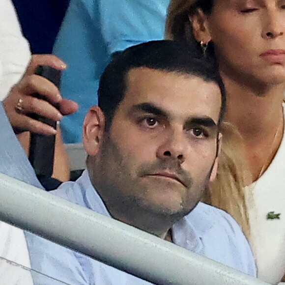 Le journaliste a désigné l'un des gros raté du Mondial selon lui
Matthieu Lartot - People dans les tribunes lord du match d'ouverture de la Coupe du Monde de Rugby France 2023 avant le match de la Poule A entre la France et la Nouvelle-Zélande au Stade de France à Saint-Denis le 8 septembre 2023. © Dominique Jacovides/Bestimage