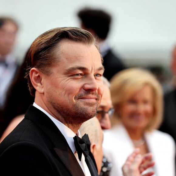 Leonardo DiCaprio - Montée des marches du film "Killers of the flower moon" lors du 76e Festival de Cannes, au Palais des Festivals à Cannes. Le 20 mai 2023. © Jacovides-Moreau / Bestimage