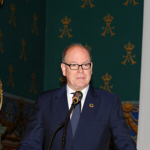 Exclusif - Le prince Albert II de Monaco assiste au Relais & Chateaux "World Culinary Council" au musée Océanographique d Monaco, le 9 octobre 2023. © Claudia Albuquerque/Bestimage 