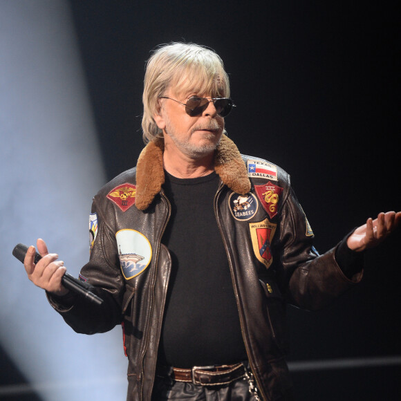 Le chanteur Renaud (Renaud Séchan) (Prix spécial de la Sacem) - Grand Prix Sacem 2018 à la salle Pleyel à Paris présenté par V. Dedienne, le 10 décembre 2018. © Veeren/Bestimage 