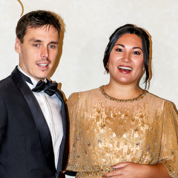 Louis Ducruet était de sortie avec sa femme Marie Ducruet
Louis Ducruet et sa femme Marie Ducruet au photocall du Bal du Centenaire en hommage au Prince Rainier III à l'atrium du Casino de Monte-Carlo à Monaco, le 20 octobre 2023. © Jean-Charles Vinaj/Pool Monaco/Bestimage 