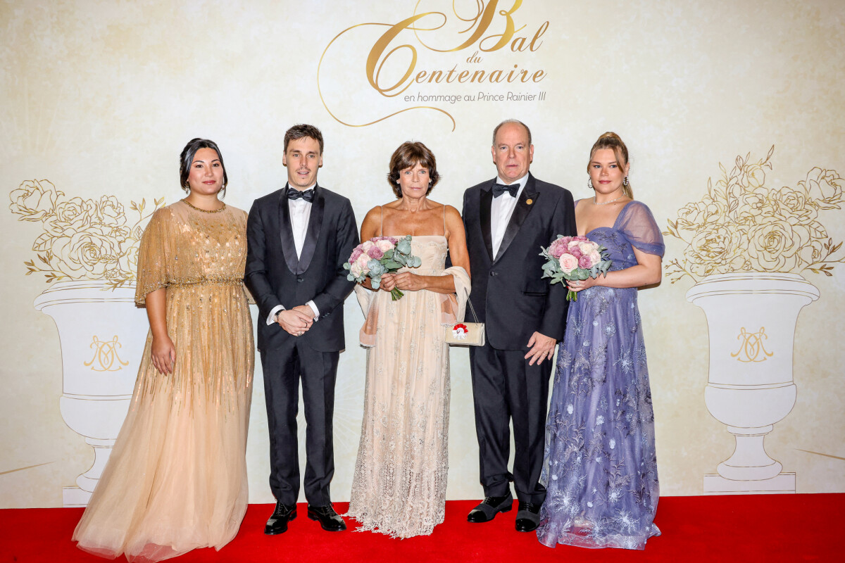 Photo Le prince Albert II de Monaco, la princesse Stéphanie de Monaco