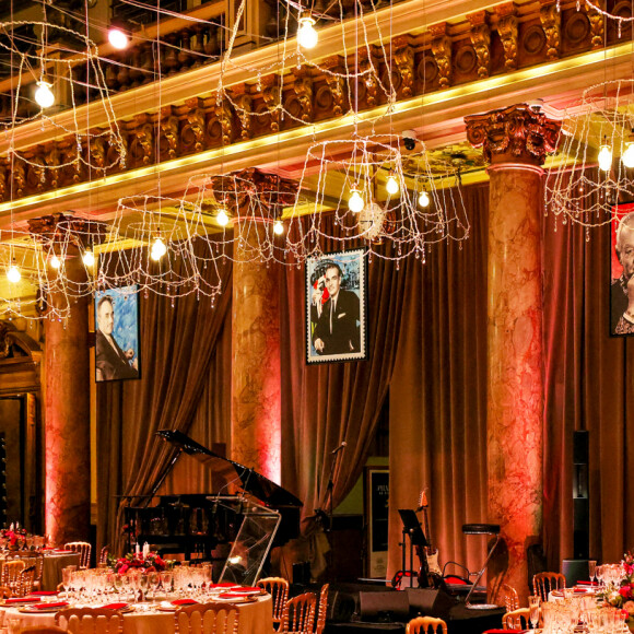 Atmosphère lors du Bal du Centenaire en hommage au Prince Rainier III au profit de "The Fight Aids Monaco" à l'atrium du Casino de Monte-Carlo à Monaco, le 20 octobre 2023. © Jean-Charles Vinaj/Pool Monaco/Bestimage 