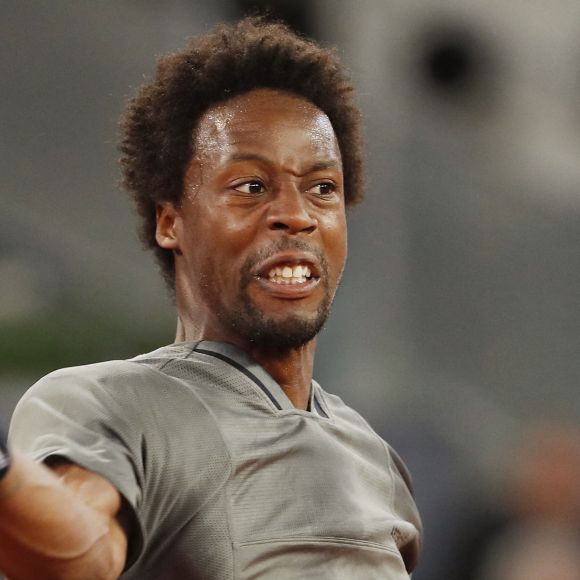 Gael Monfils lors du tournoi de Mutua Madrid Open 2022, le 3 mai 2022.