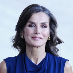 Letizia d'Espagne s'est montrée très complice avec sa belle-mère.
Le roi Felipe VI et la reine Letizia d'Espagne arrivent pour un acte institutionnel de reconnaissance aux professionnels et bénévoles qui ont participé aux différents travaux d'extinction des incendie à Tenerife l'été dernier à Santa Cruz de Ténérife, Espagne. 