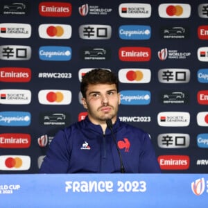 Antoine Dupont lors de la Coupe du monde de rugby. (Credit Image: © Mickael Chavet/ZUMA Press Wire)