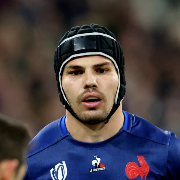 Antoine Dupont - Coupe du Monde de Rugby France 2023 - Match de quart de finale "France-Afrique du Sud (28-29)" au Stade de France à Saint-Denis le 15 octobre 2023. © © Moreau-Jacovides/Bestimage