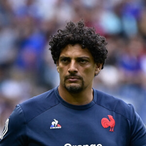 Karim Ghezal - Le XV de France affrontait l’Australie (41-17) au Stade de France, pour sa dernière rencontre de préparation avant le match d’ouverture du Mondial contre la Nouvelle-Zélande le 27 aout 2023.